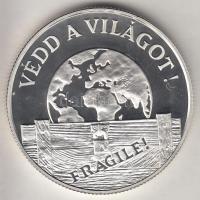 1994. 1000Ft Ag "Védd világot" T:PP tanúsítvánnyal