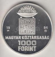 1994. 1000Ft Ag "Nyári olimpia-Atlanta" T:PP tanúsítvánnyal