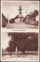 Süttő, Római katolikus templom, Hősök szobra (EK)