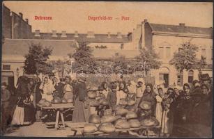 Debrecen Degenfeld tér, piac, cipó árus (r)