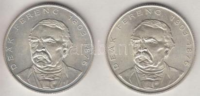 1994. 200Ft Ag "Deák" (2x) T:2
Adamo F13.1