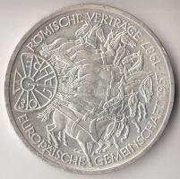 NSZK 1987G 10M Ag "Európai Közösség" T:BU GFR 1987G 10 Mark Ag "30 Years of European Unity" T:BU