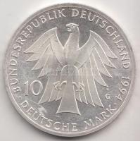 Németország 1994G 10M Ag "Johann Gottfried Herder" T:PP
Germany 1994G 10 Mark "250th ...