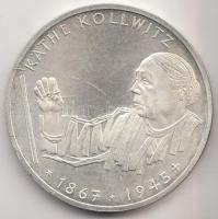 Németország 1992G 10M Ag "Kollwitz" T:1 Germany 1992G 10 Mark Ag "Kollwitz" C:UNC