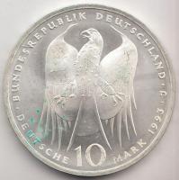Németország 1993J 10M Ag "R. Koch" T:PP
Germany 1993J. 10 Mark Ag "R. Koch" C:PP