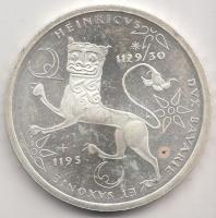 Németország 1995F 10M Ag "Oroszlán Henrik" T:PP
Germany 1995F 10 Mark Ag "Henry the L...