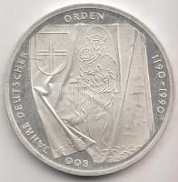 NSZK 1990J 10M Ag "800 éves a Német Lovagend" T:PP
DFR 1990J 10 Mark Ag "800th Annive...