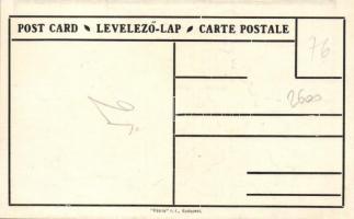 Hungarian map, irredenta, artist signed