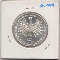 NSZK 1975G 5M Ag "Schweitzer" T:PP
GFR 1975G 5 Mark "Schweitzer" C:PP