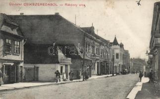 Csíkszereda Rákóczi utca / street (fa)