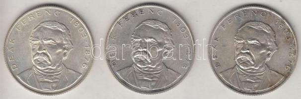 1994. 200Ft Ag "Deák" (3x) T:2
Adamo F13.1