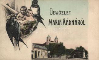 Máriaradna swallow, collage (EK)