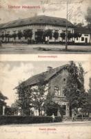 Mindszent, Korona vendéglő, vasútállomás (fa)