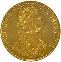 Ausztria 1915. 4D Au "Ferenc József" (13.98g) T:P Austria 1915. 4 Ducat Au "Franz Joseph" (13.98g) C:P