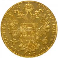 Ausztria 1915. 4D Au "Ferenc József" (13.98g) T:P
Austria 1915. 4 Ducat Au "Franz Jos...
