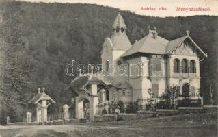 Menyházafürdő Villa Andrényi (small tear)
