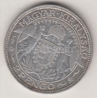 1938. 2P Ag "Madonna" T:2-/3
Adamo P7