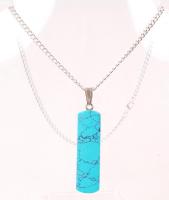 Türkiz függő láncon / turquoise pendant.