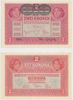 1917. 2K (6x) T:I,I- (hajtatlanok)