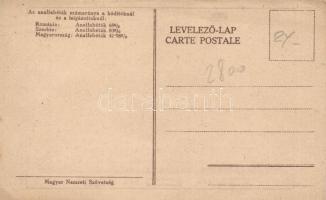 The proportion of illiterates among the conquerors and the conquered, irredenta 'Magyar Nemzeti...