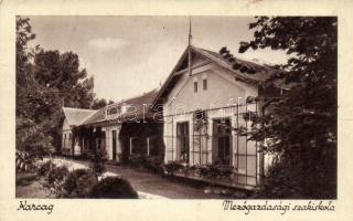 Karcag mezőgazdasági szakiskola; Nagy Lajos kiadása (kis szakadása / small tear)