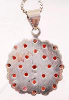 Gránát függő láncon /
silver grenade pendant with silver chain, 29,2 g