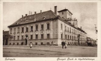 Gyöngyös Nemzeti Bank, tűzoltólaktanya