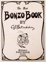 G. E. Studdy: The new Bonzo book; London, 1927. Partridge. Sok képpel, félvászon kötésben, kissé fol...