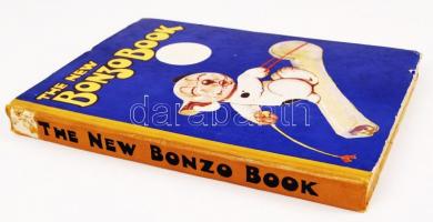 G. E. Studdy: The new Bonzo book; London, 1927. Partridge. Sok képpel, félvászon kötésben, kissé fol...