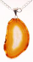 Achát függő láncon /
agate pendant with chain