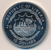 Libéria 2004. 10$ "Szabadság pillanatai-Jean d´Arc 1429." multicolor T:PP
Liberia 2004. 10...