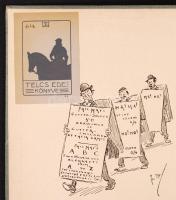 Phil May's Gutter-Snipes. 50 Original Sketches in Pen & Ink. London, 1898. The Leadenhall P...
