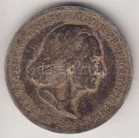 1936. 2P Ag "Liszt" T:2 patina