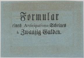 1813. 20G "Anticipations-Scheine" FORMULARE T:II-
Adamo G54M