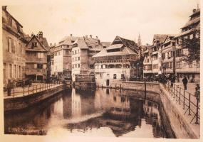 cca 1900 Strassburg leporello 24 képpel /
Strasbourg booklet 24 pictures