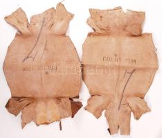 2 db gyík bőr, 16×24 cm (2×)