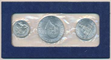 Amerikai Egyesült Államok 1976. "Bicentennial" 1/2$ Ag + 1$ Ag + 1/4$ Ag szettben T:1 tanú...