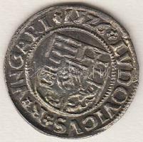 1526. Denár Ag "II. Lajos" (0,6g) T:1-
Huszár 841., Unger I 673.p
