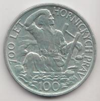 Csehszlovákia 1949. 100K Ag "Iglói bányászat 700. évfordulója" T:2
Czechoslovakia 1949. 10...