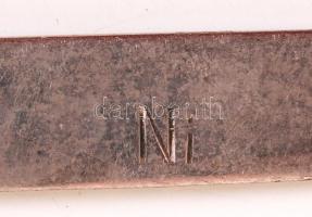 Patikai kanalak, spatulák, fém, szaru, összesen: 5 db, 10-21 cm