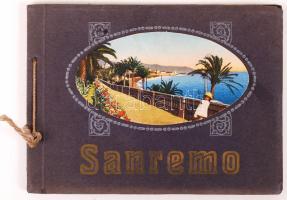 cca 1930 Sanremo leporello 36 képpel / Sanremo booklet with 36 pictures