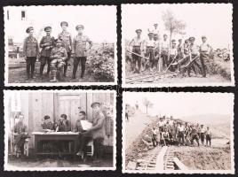 1939 Román királyi hadsereg 4 db fotó / Romanian military photos 9x6 cm