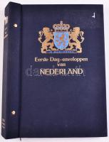 Holland album címerrel a borítón, 120 férőhellyel / Dutch album for 120 cards, coat of arms on the cover