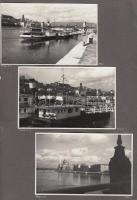 21 db fotó az 50-es évekből Budapest városképek, Hortobágy stb.