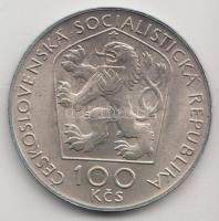 Csehszlovákia 1976. 100K Ag "Janko Kral" T:1-
Czechoslovakia 1976. 100 Korun Ag "Deat...