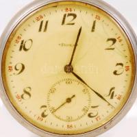 Doxa másodpercmutatós zsebóra, kis repedésekkel a számlapon, felhúzókorona kissé laza / Doxa pocket ...