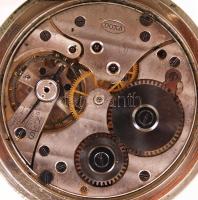 Doxa másodpercmutatós zsebóra, kis repedésekkel a számlapon, felhúzókorona kissé laza / Doxa pocket ...