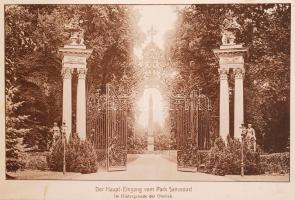 cca 1910 Potsdam leporello 16 képpel /
Potsdam booklet with 16 pictures