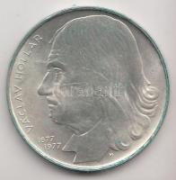 Csehszlovákia 1977. 100K Ag "Vaclav Hollar" T:1-
Czechslovakia 1977. 100 Korun Ag "30...
