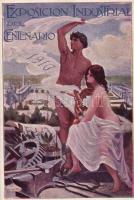 1910 Exposicion Industrial del Centenario, Art Nouveau, artist signed